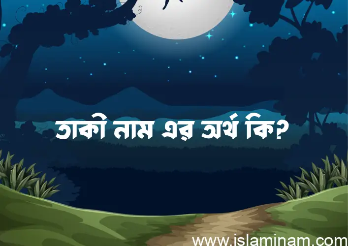 তাকী নামের অর্থ কি? (ব্যাখ্যা ও বিশ্লেষণ) জানুন